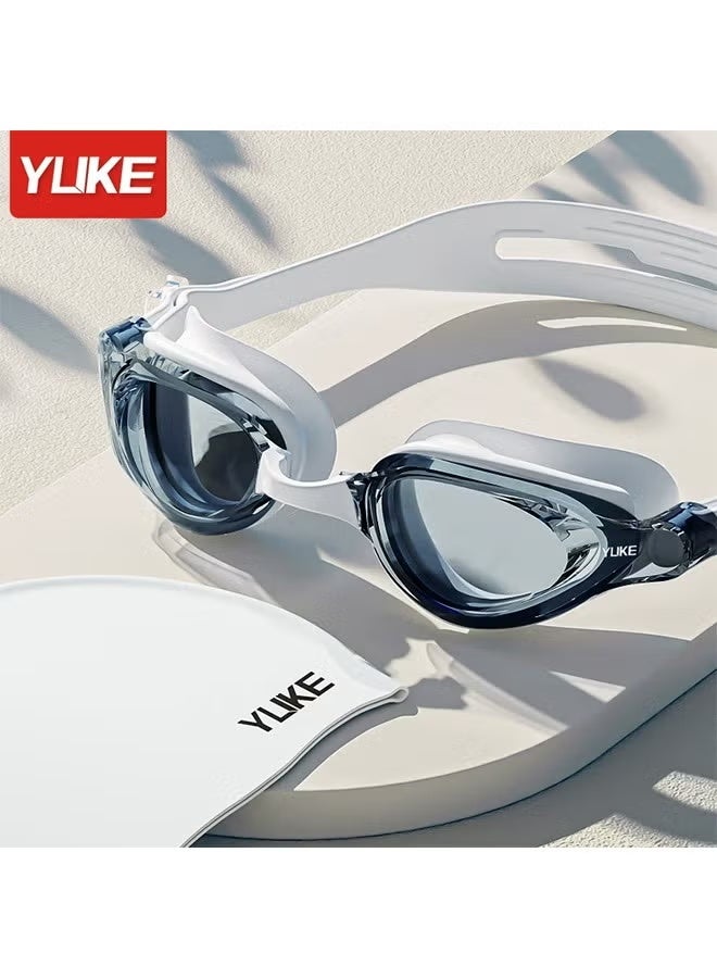 YUKE Professional-grade High-definition Waterproof and Anti-fog Swimming Goggles,Unisex Swimming Goggles ,  Essential Diving Equipment - Image 1
